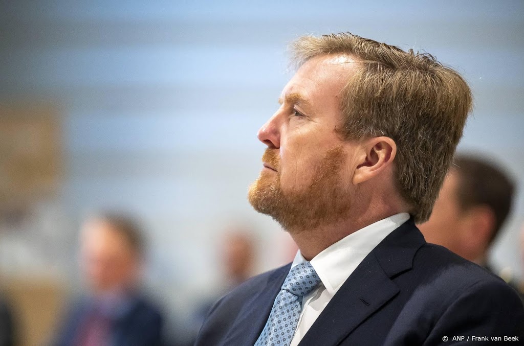 Koning over proefevenement: went bij elkaar staan weer snel?