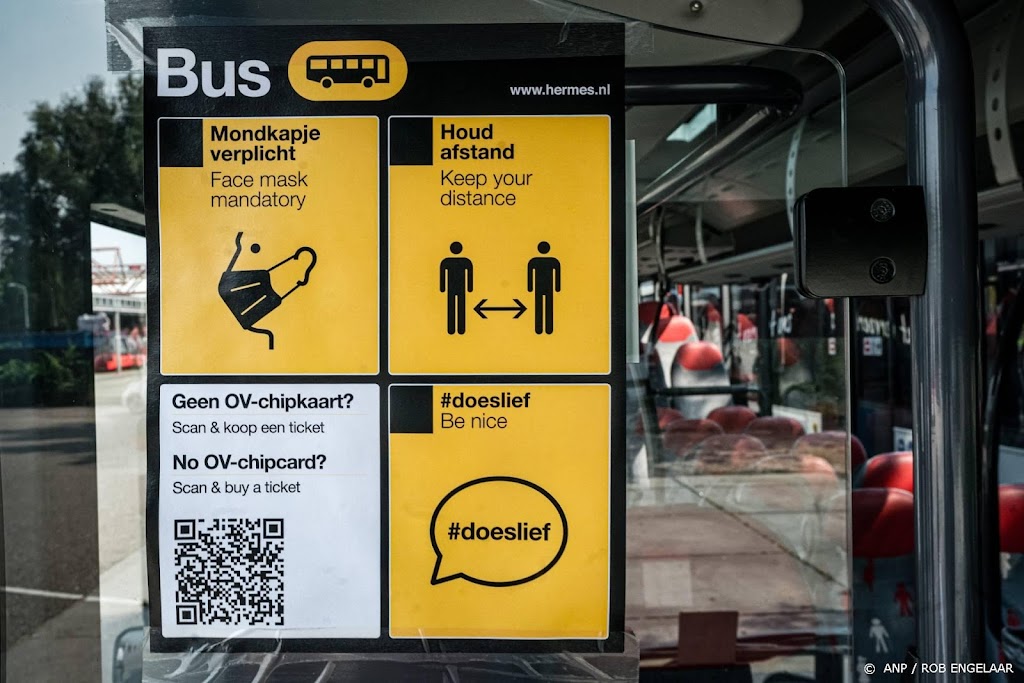 Openbaar vervoer boos over blijven mondkapjesplicht