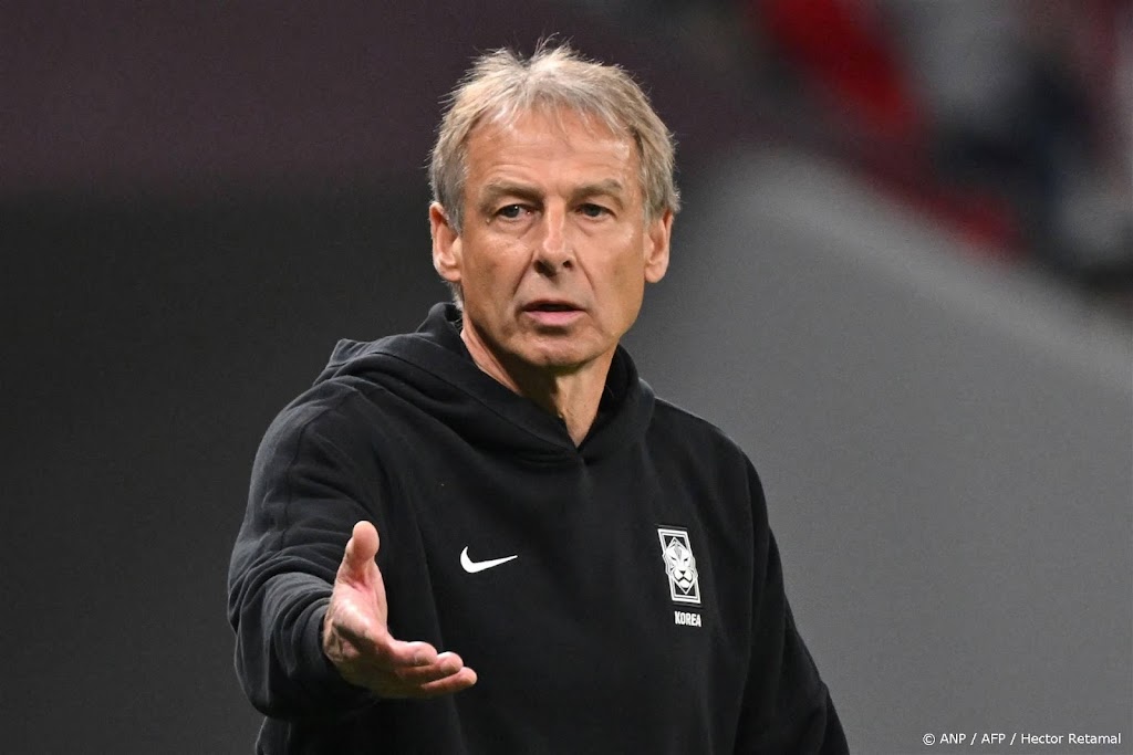 Klinsmann wacht ontslag als bondscoach van Zuid-Korea