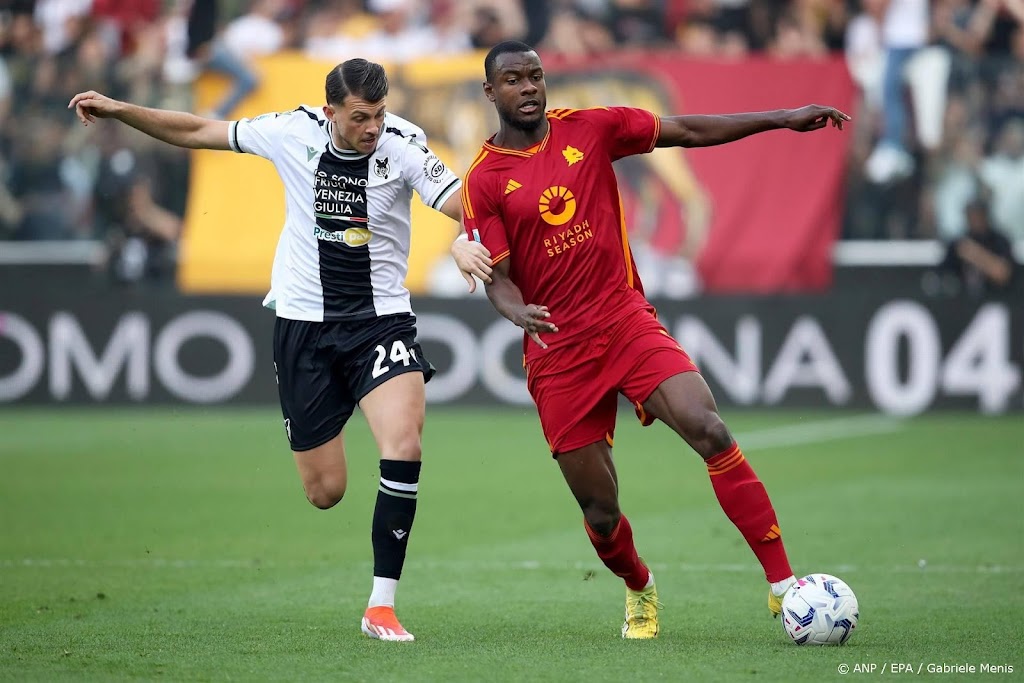 Voetballer AS Roma die onwel werd ontslagen uit het ziekenhuis