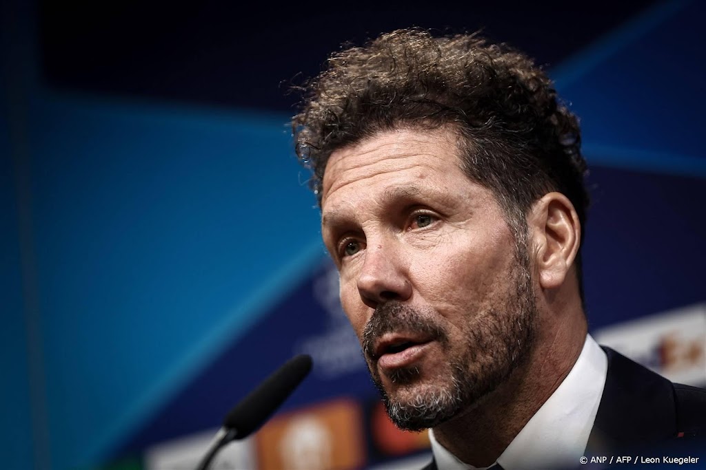 Atlético-coach Simeone waarschuwt voor felle start Dortmund