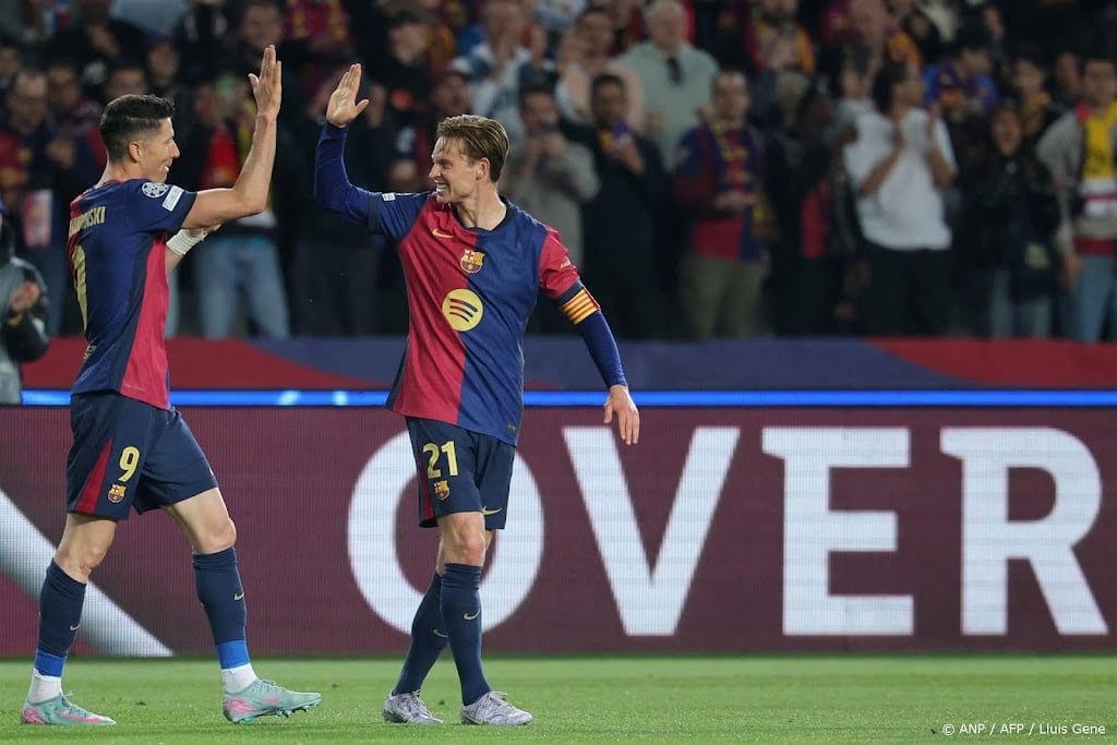 FC Barcelona begint met De Jong aan uitduel met Borussia Dortmund