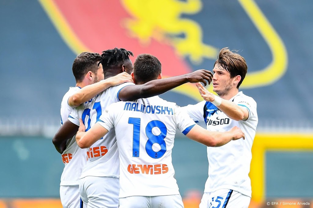 Atalanta na zege bij Genoa opnieuw Champions League in