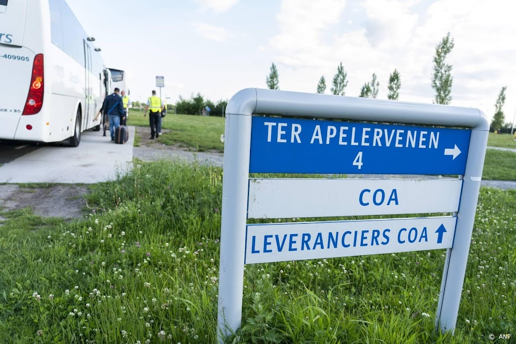 COA: genoeg onderdak in Ter Apel, maar weer mensen op stoelen