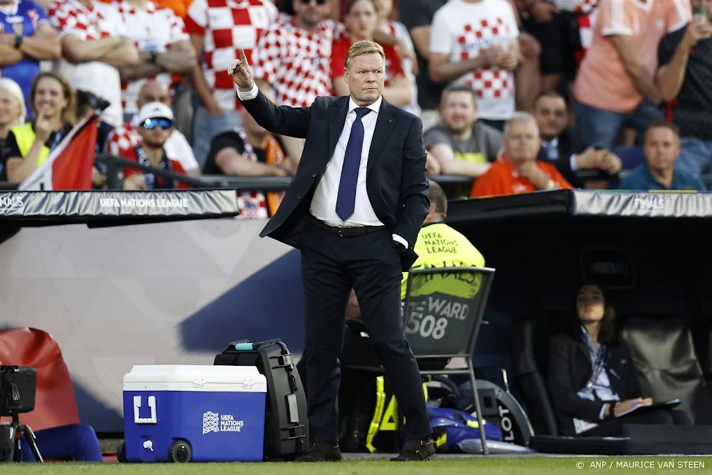 Koeman: Kroatië verdiende het net iets meer