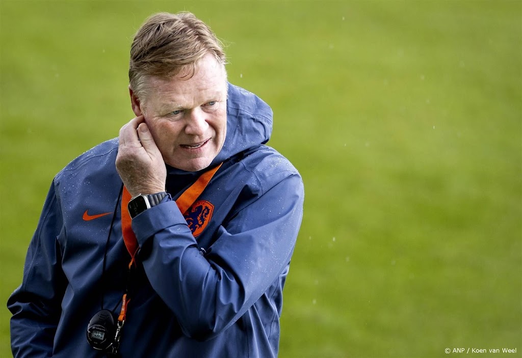 Bondscoach Koeman van Oranje wil in voetsporen treden van Vogts