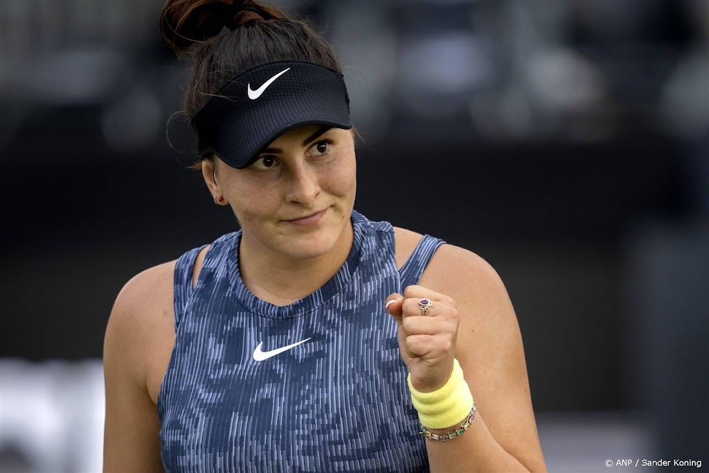 Tennisster Andreescu finaliste grastoernooi van Rosmalen