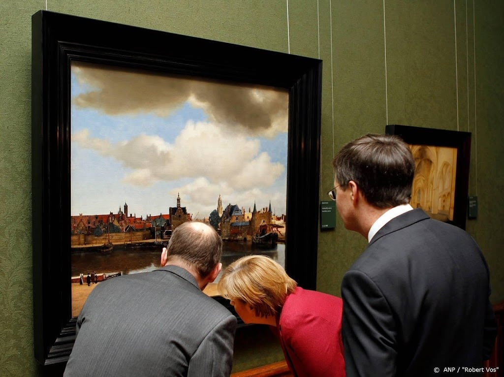 Schaduw verraadt wanneer Vermeer zijn Gezicht op Delft schilderde