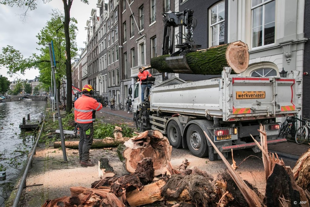 Aantal meldingen van schade door regen en storm fors toegenomen
