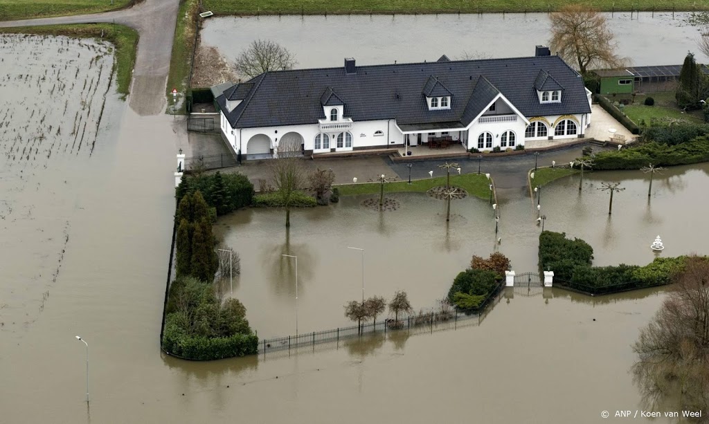 Afvoer Maaswater donderdagavond nog groter dan gedacht