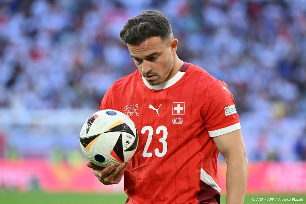 Shaqiri stopt na zeven eindrondes als Zwitsers international