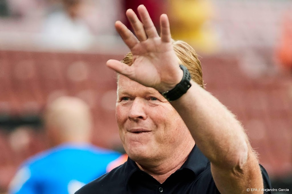Koeman tevreden met goede seizoensstart Barcelona