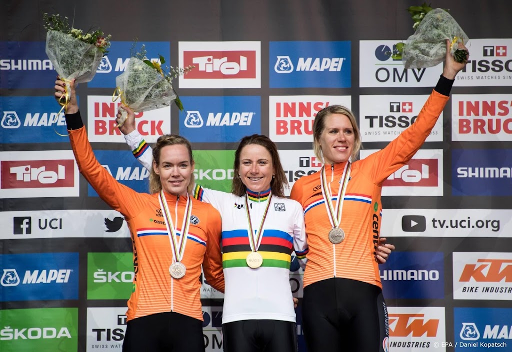 Van der Breggen, Van Vleuten en Van Dijk op WK in ploegentijdrit