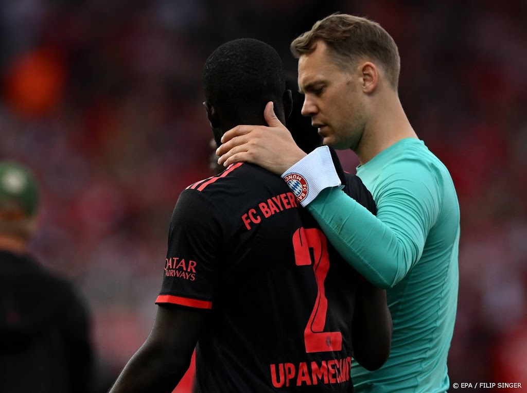 Bayern zonder keeper Neuer in topper tegen Freiburg