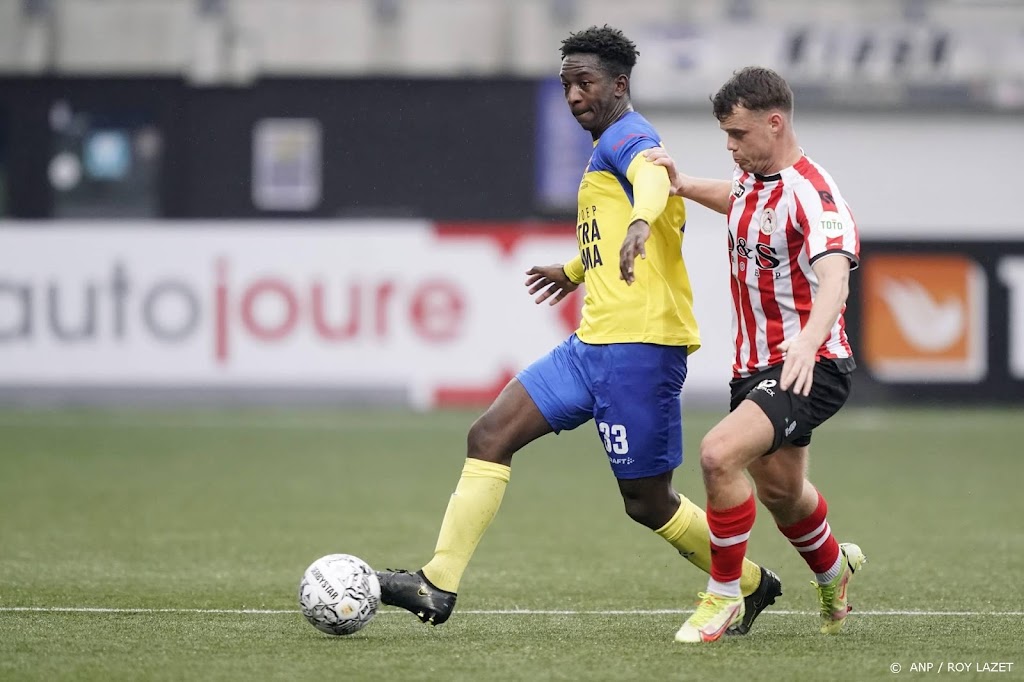 Sparta houdt Cambuur op 1-1 in Leeuwarden