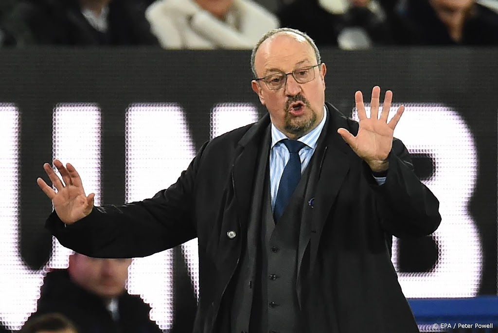 Trainer Benitez per direct weg bij Engelse voetbalclub Everton