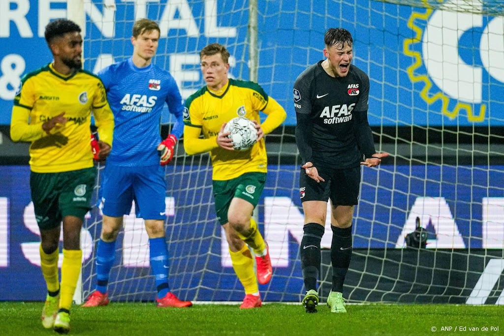 Subtopper AZ wint nipt bij nummer 17 Fortuna Sittard