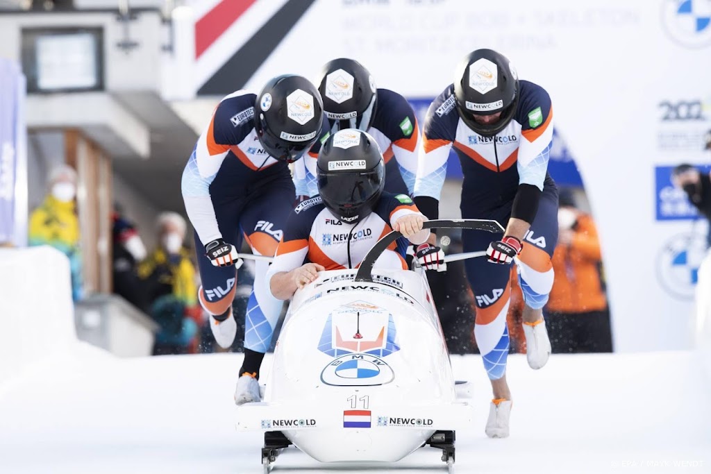 Bobsleeërs in achterhoede bij eerste trainingen viermansbob