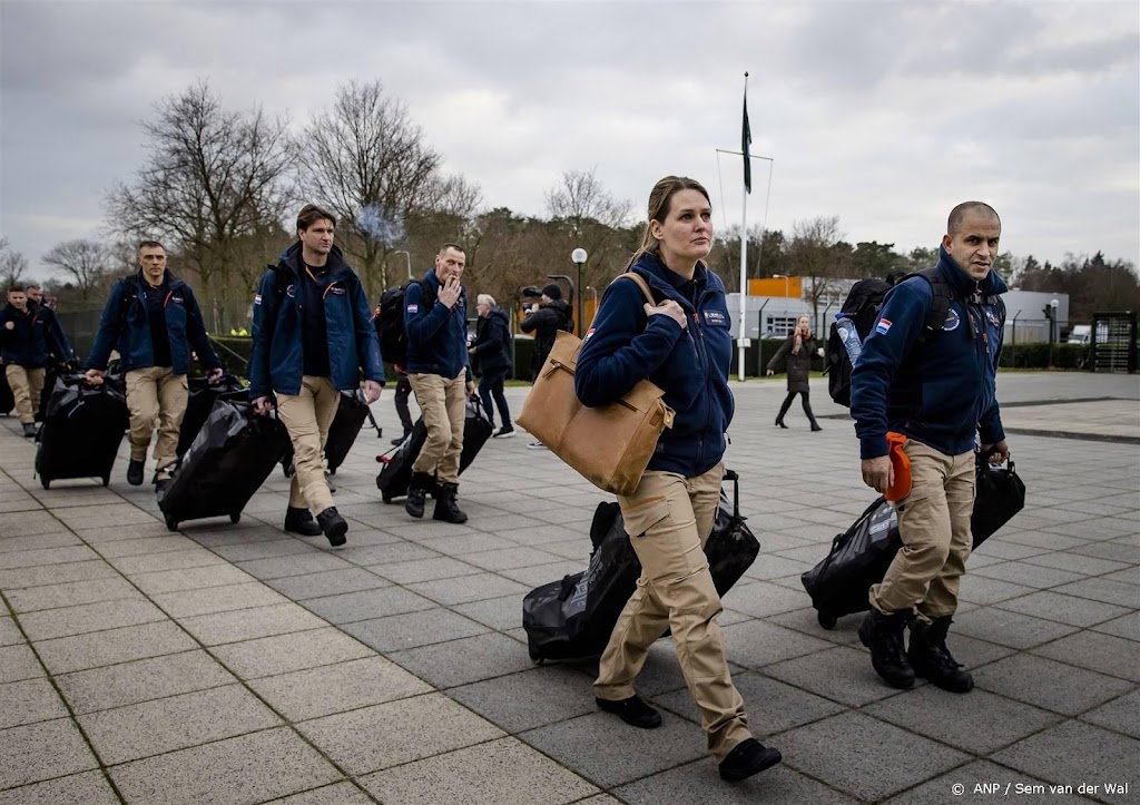 Zoek- en reddingsteam USAR keert terug in Nederland 