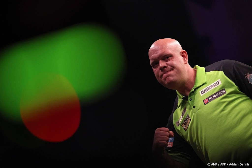 Van Gerwen pakt tweede eindzege op rij na winst in Glasgow