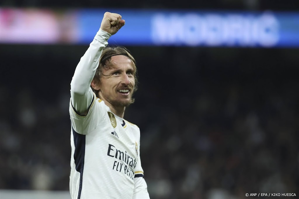 Media: Modric vertrekt bij Real Madrid na afloop seizoen