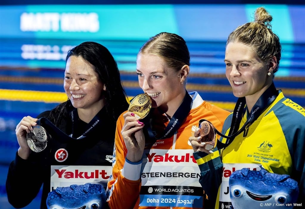 Steenbergen stopte bijna met zwemmen, maar is nu trotse kampioen