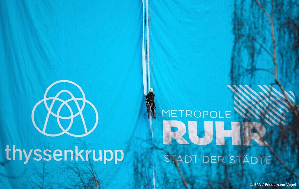 Afsplitsen staaltak Thyssenkrupp onzeker door oorlog in Oekraïne