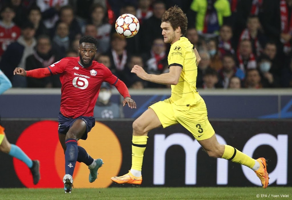 Chelsea wint bij Lille en gaat verder in Champions League