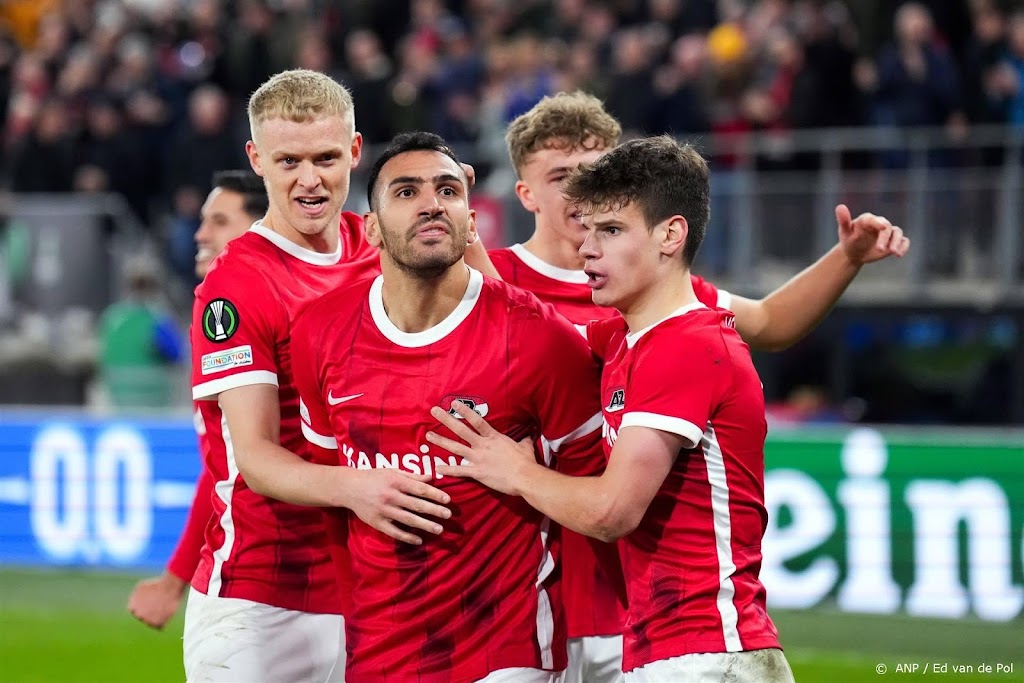 AZ ten koste van Lazio naar laatste acht Conference League