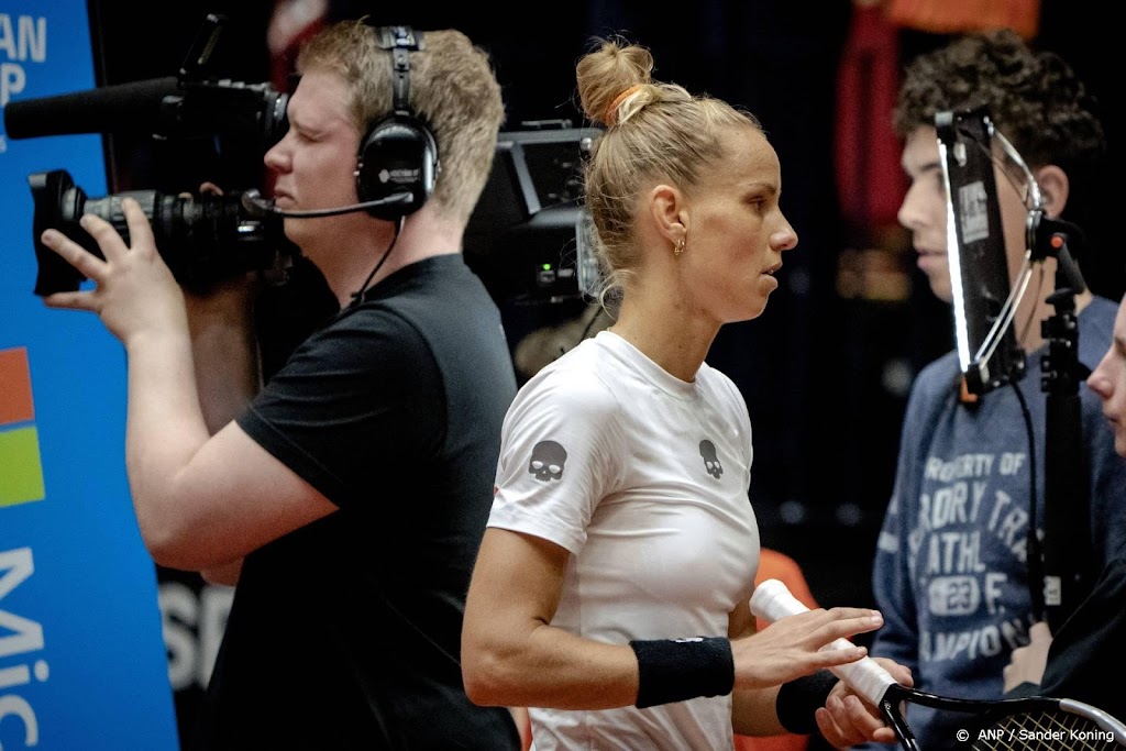Tennisster Rus 'gaat ook niet zitten huilen' na mislopen Finals