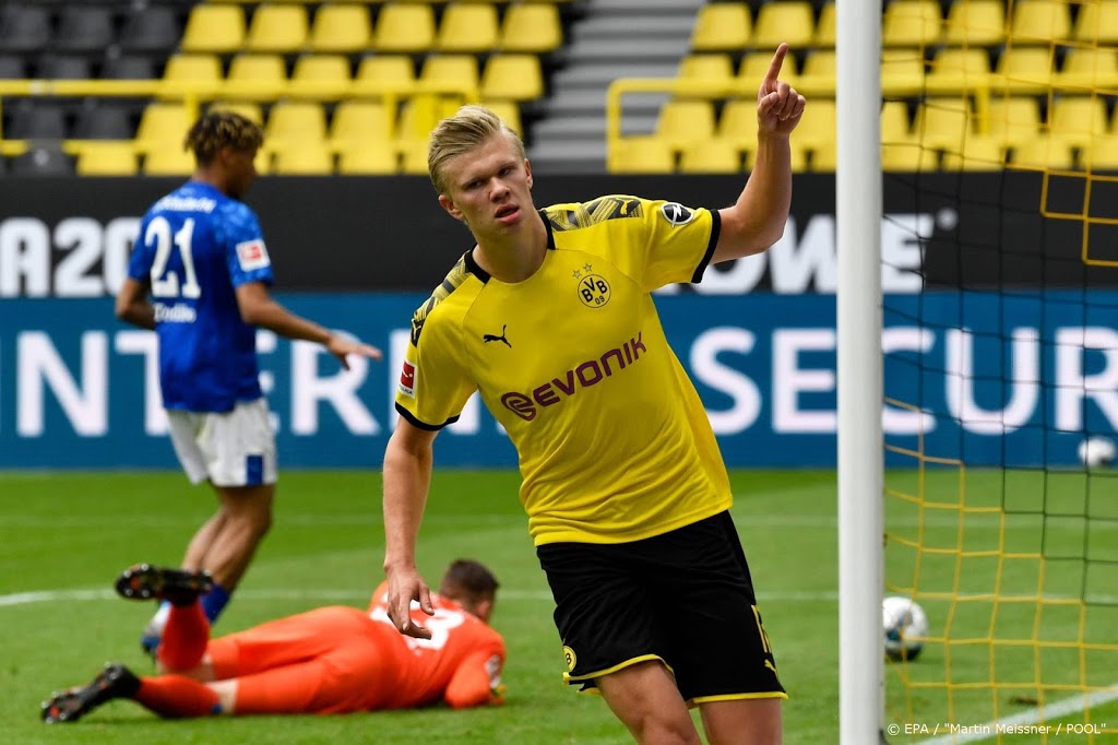 Scorende Haaland schiet de Bundesliga in gang