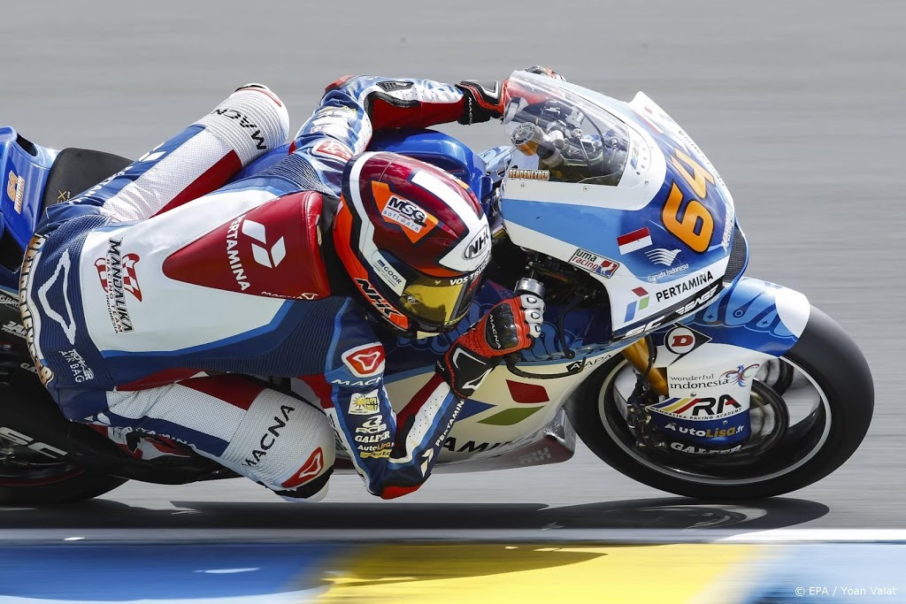 Bendsneyder verrast met vijfde plaats in Moto 2-race Le Mans