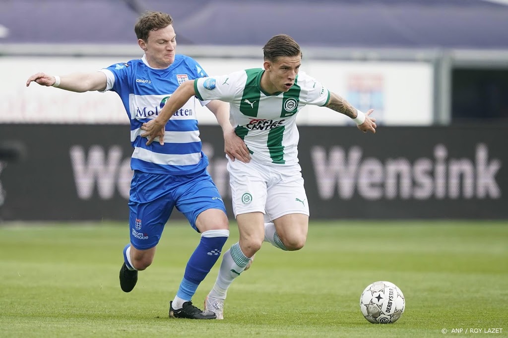 PEC Zwolle neemt met zege op FC Groningen afscheid van seizoen