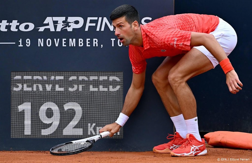 Getergde Djokovic na winst op Norrie in kwartfinales Rome