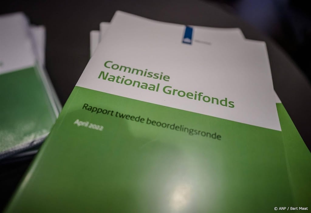 Formerende partijen stoppen met het Nationaal Groeifonds