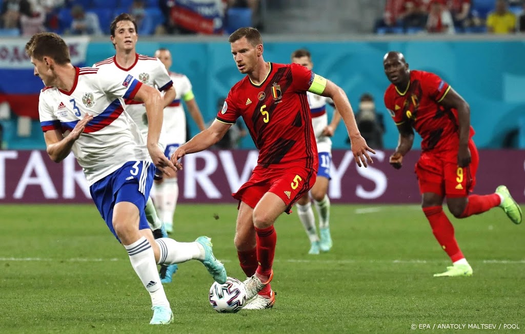 België met Vertonghen en De Bruyne op vliegtuig naar Denemarken
