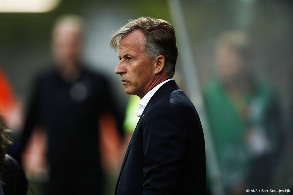 Coach Jonker 'blij en opgelucht' met EK-kwalificatie voetbalsters