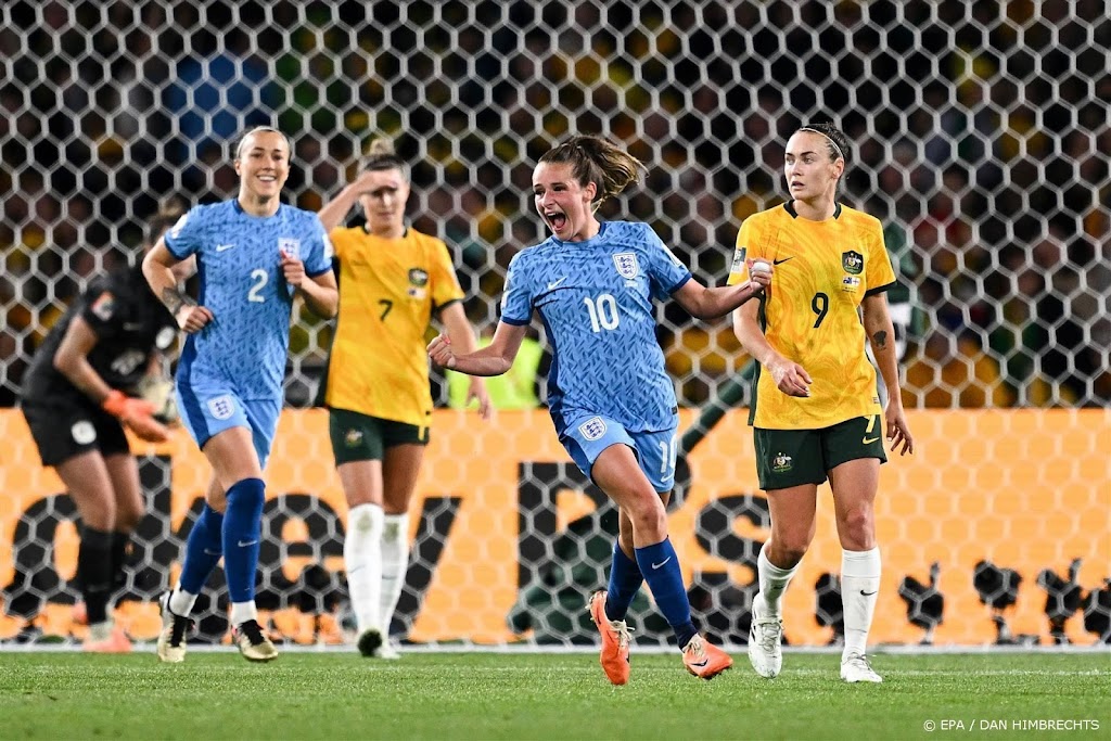 Engeland en Wiegman naar finale WK na zege op gastland Australië