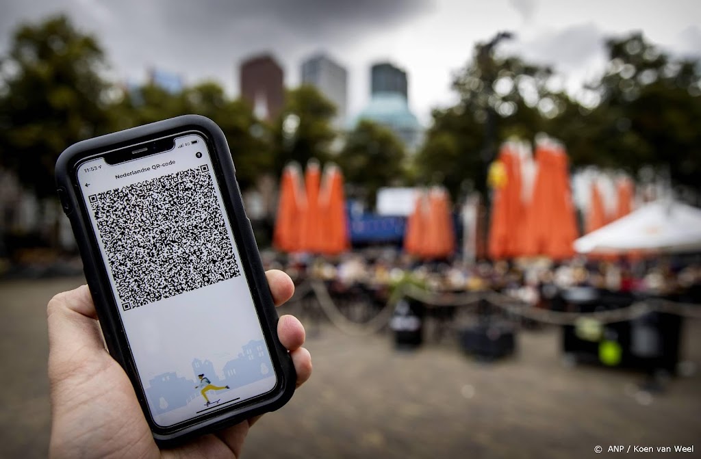 Gevaccineerde die positief test behoudt coronabewijs nog steeds