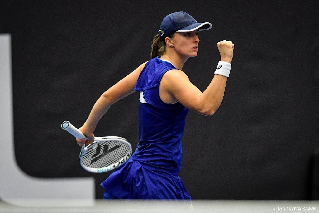 Tennisster Swiatek haalt in San Diego negende finale van dit jaar
