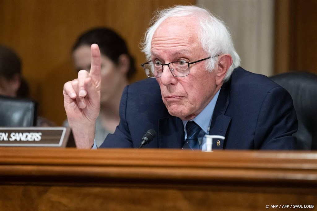 VS-senator Sanders verzet zich tegen wapenleveringen aan Israël