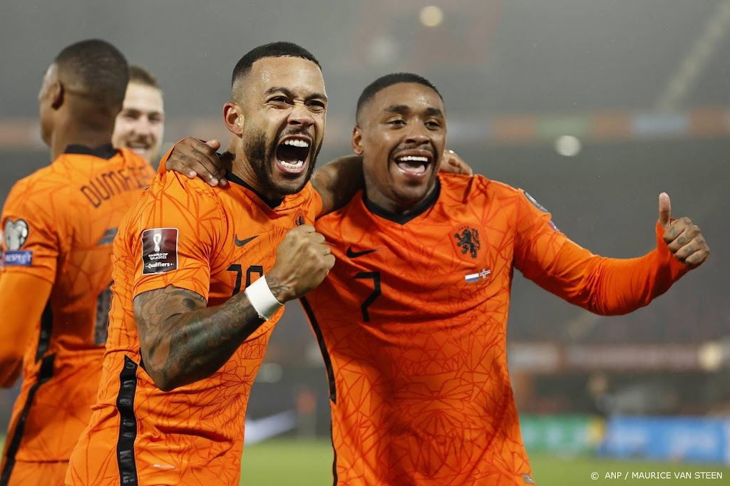 Oranje verslaat Noren en gaat naar WK in Qatar