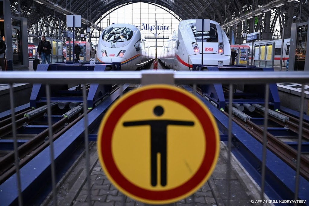 Spoorstaking Duitsland veroorzaakt massale uitval treinen