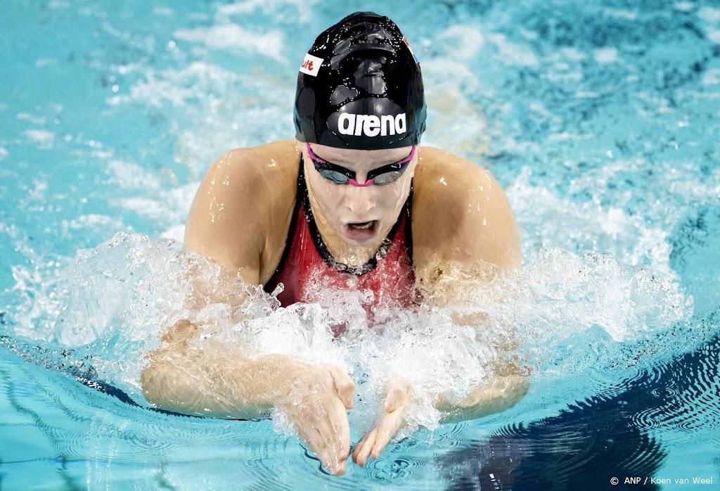 Schouten met Nederlands record naar finale 200 meter schoolslag