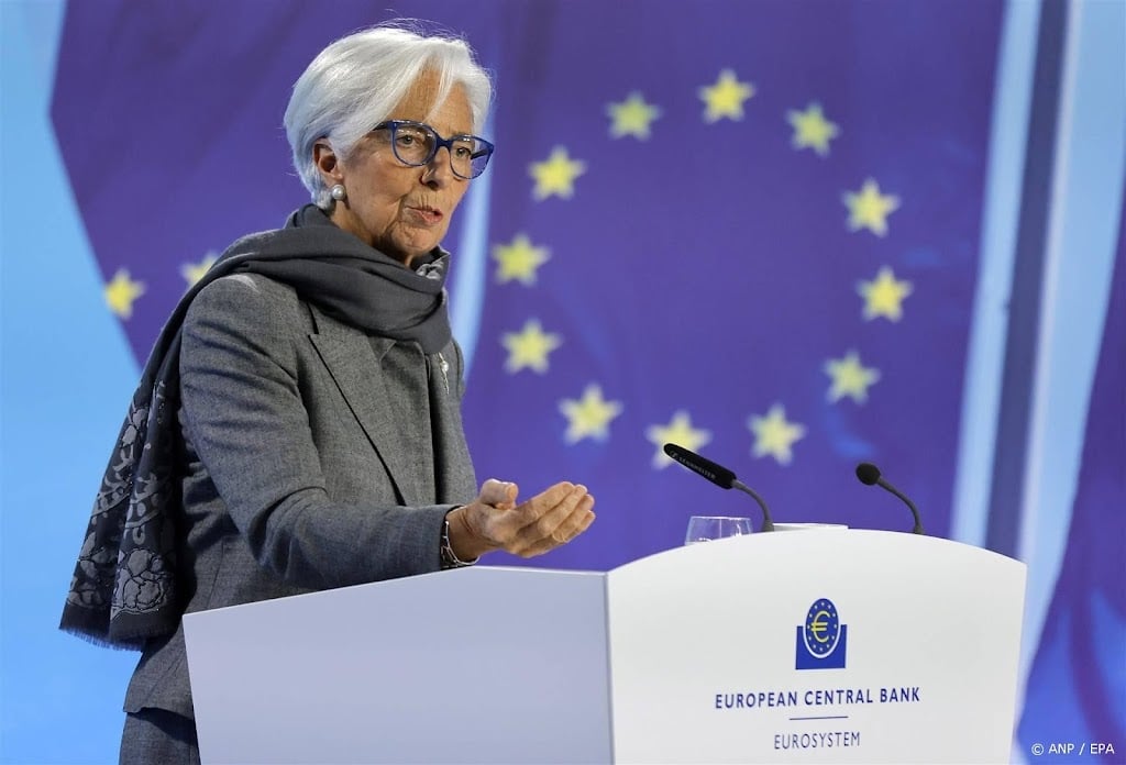 ECB-president Lagarde denkt dat rente komende zomer omlaag kan
