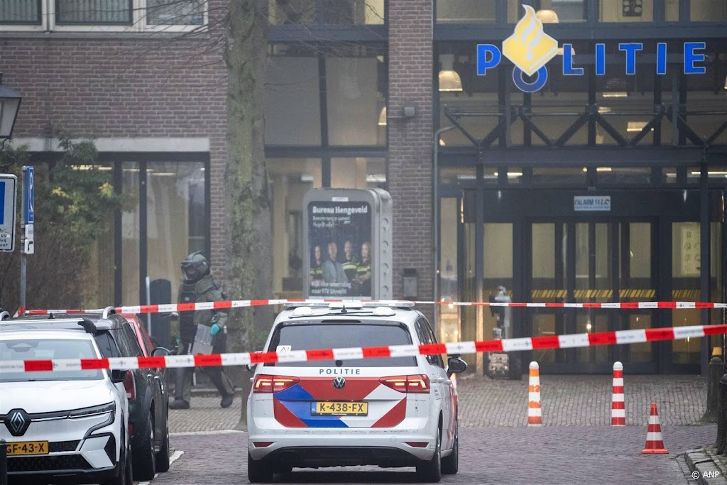 Bureau politie Utrecht onderzocht door bomexperts