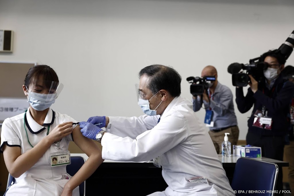 Japan begint met vaccineren in aanloop naar Olympische Spelen