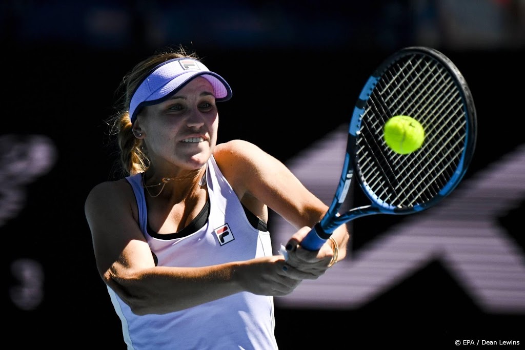 Tennisster Kenin geopereerd aan blindedarmontsteking