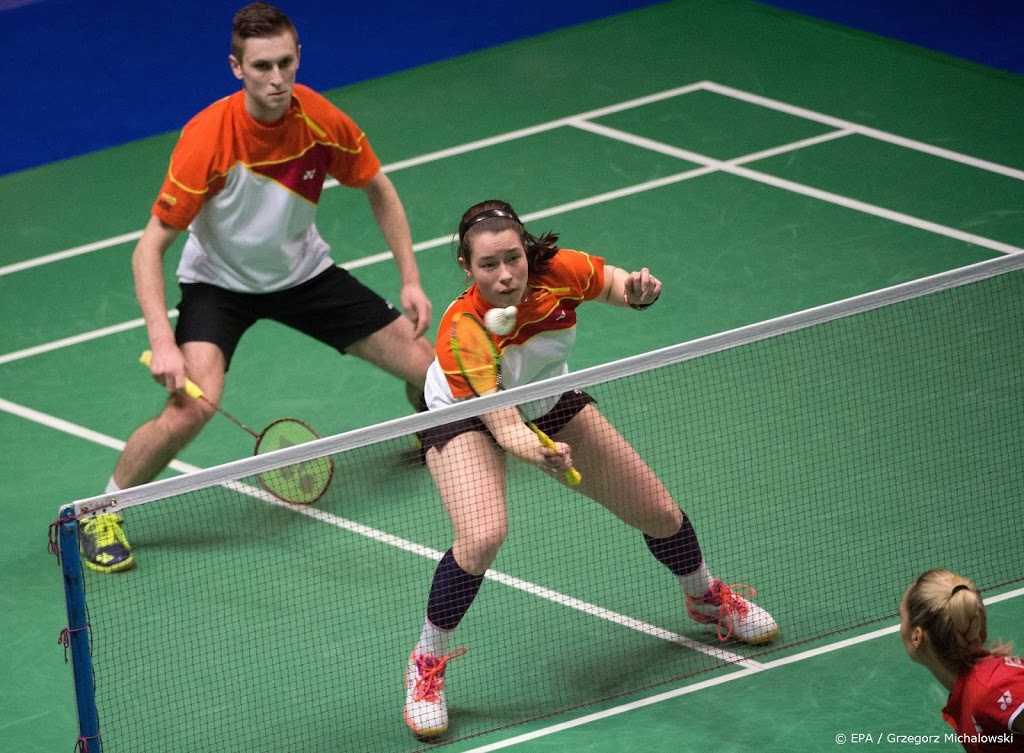 Badmintonners kloppen Engeland op EK gemengde landenteams