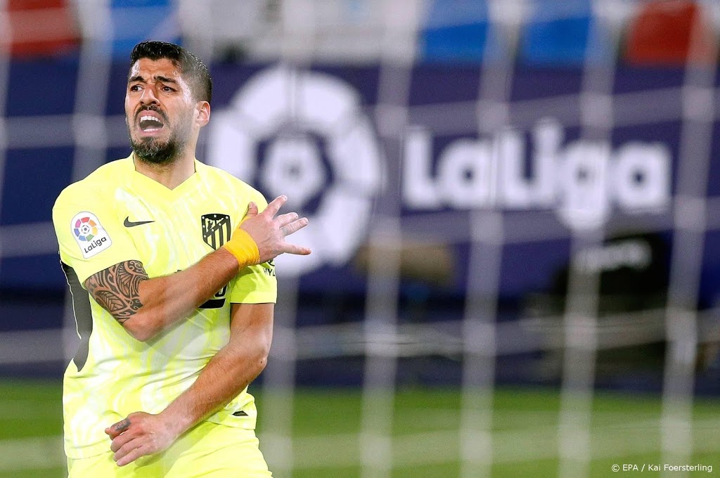 Atlético Madrid laat opnieuw punten liggen